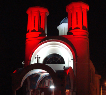 Proiect iluminat festiv, detaliu