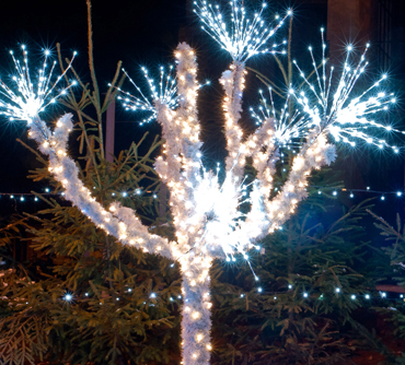 Iluminat decorativ Turda, instalație luminoasă festivă 1 din 19